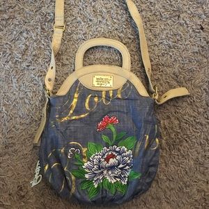 Crossbody Ed Hardy bag